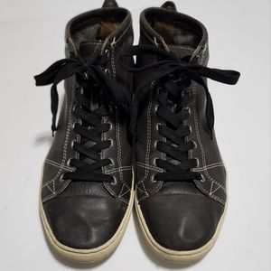 Rockport leather ankle lace up boots in brown men's size 11.5